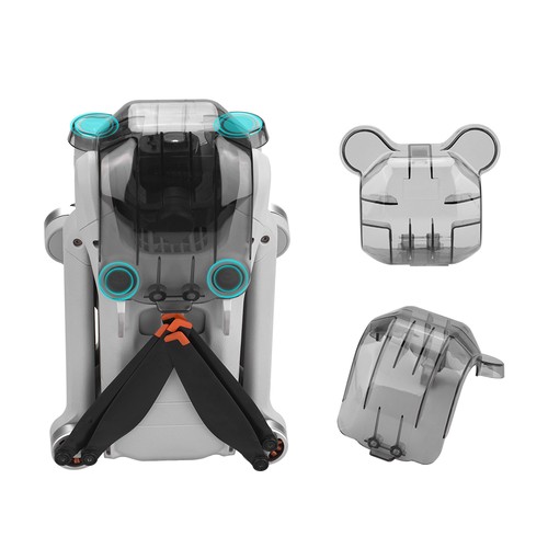 Gimbal camera lens - hood, cap